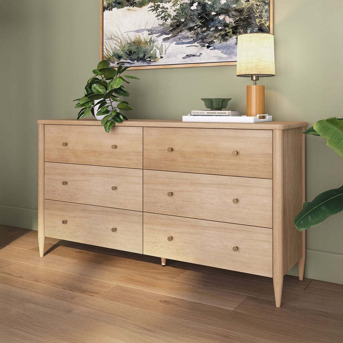 Nantucket 6-Drawer Dresser – Bunk Beds for Adults