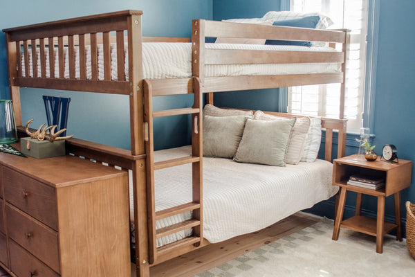 HOW BIG CAN A BUNK BED BE?