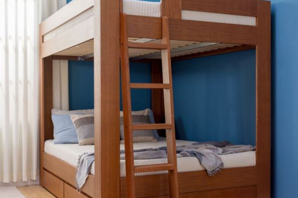 heavy duty adult bunk bed with ladder