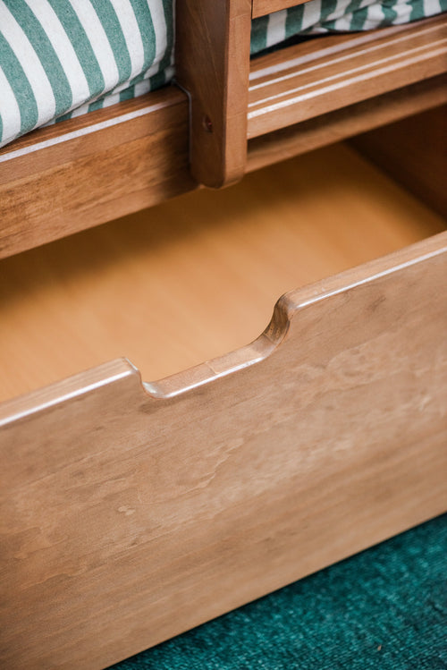 under bed storage for adult bunk bed