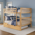 Charleston Full Over Full Bunk Bed with Trundle