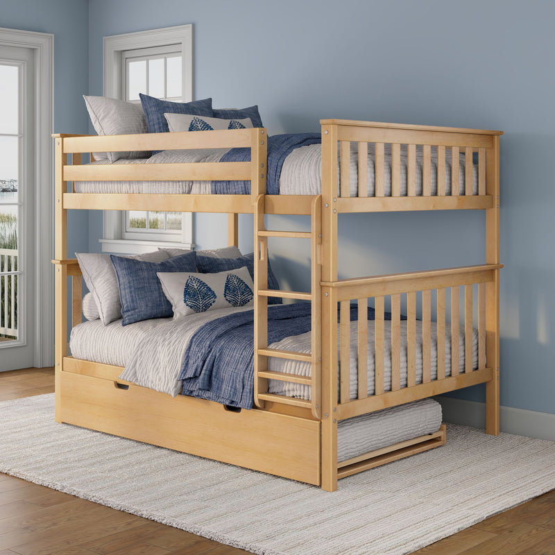 Charleston Full Over Full Bunk Bed with Trundle