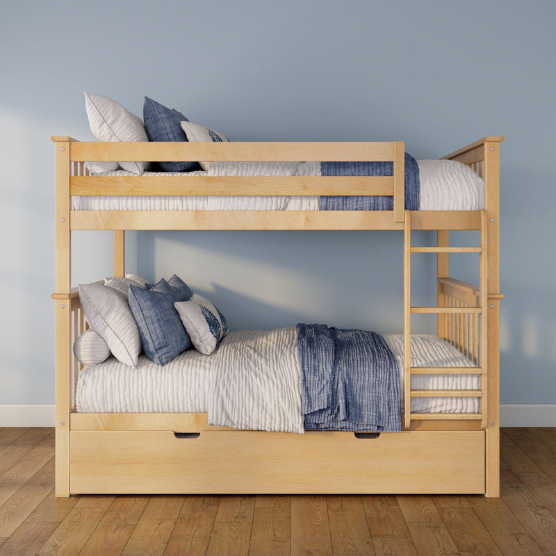 Charleston Full Over Full Bunk Bed with Trundle
