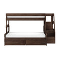 Tahoe Twin XL over Queen Bunk Bed with Stairs & Storage