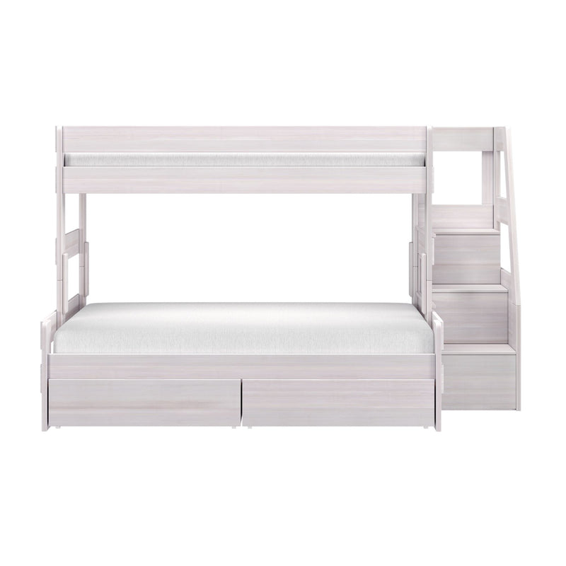 Tahoe Twin XL over Queen Bunk Bed with Stairs & Storage