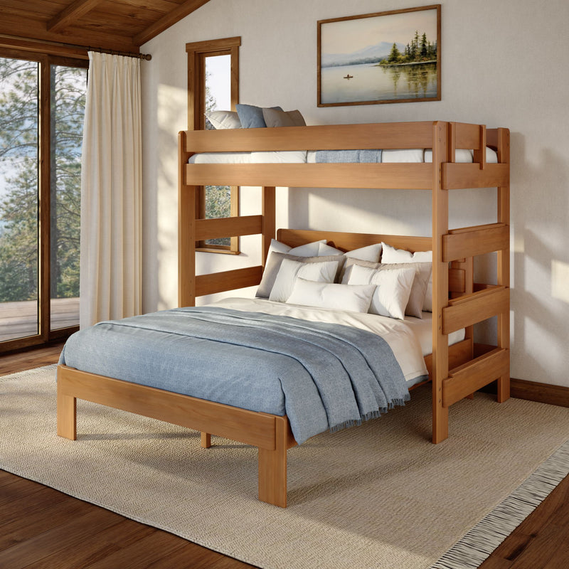 Tahoe Twin Over Queen L-Shaped Bunk Bed