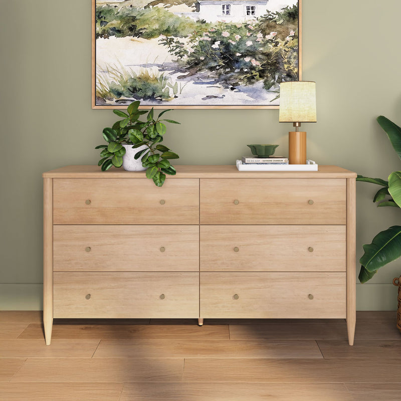 Nantucket 6-Drawer Dresser – Bunk Beds for Adults