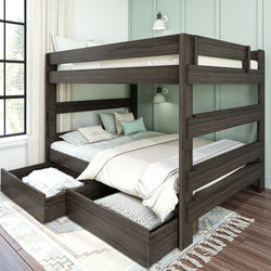 A197271-181 : Bunk Bed Stratus Alpine Queen over Queen Bunk Bed + Underbed Storage