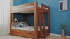 Black Friday sale video of woman on bunk bed.